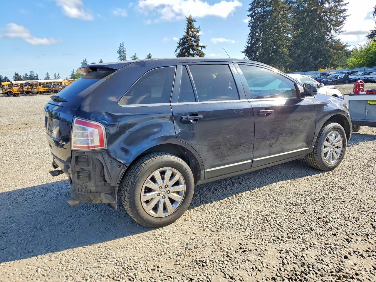 2009 Ford Edge Limited Черный vin: 2FMDK39C29BA95209