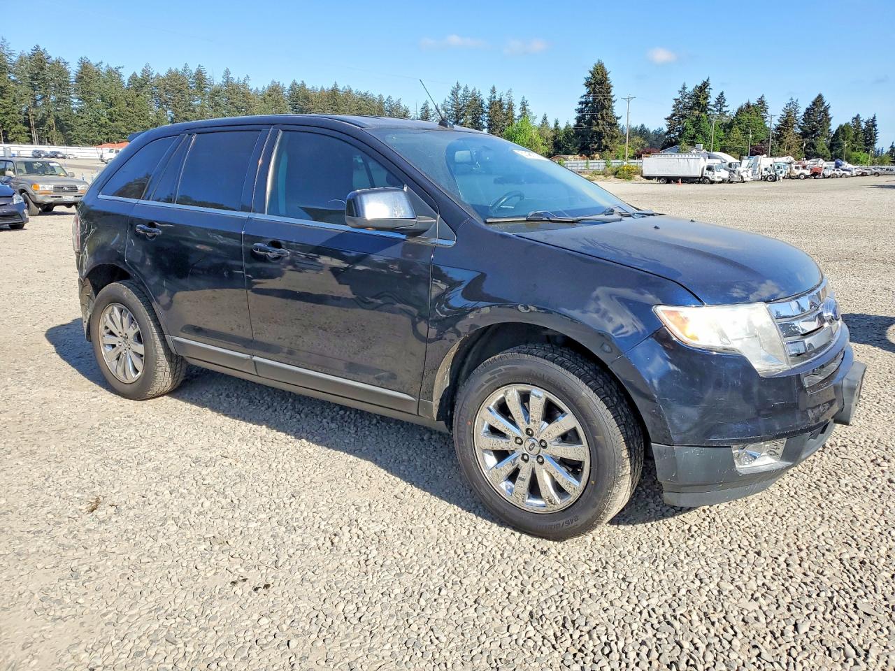 2009 Ford Edge Limited Черный vin: 2FMDK39C29BA95209