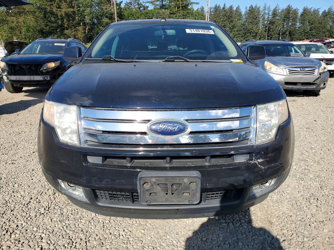 2009 Ford Edge Limited Черный vin: 2FMDK39C29BA95209