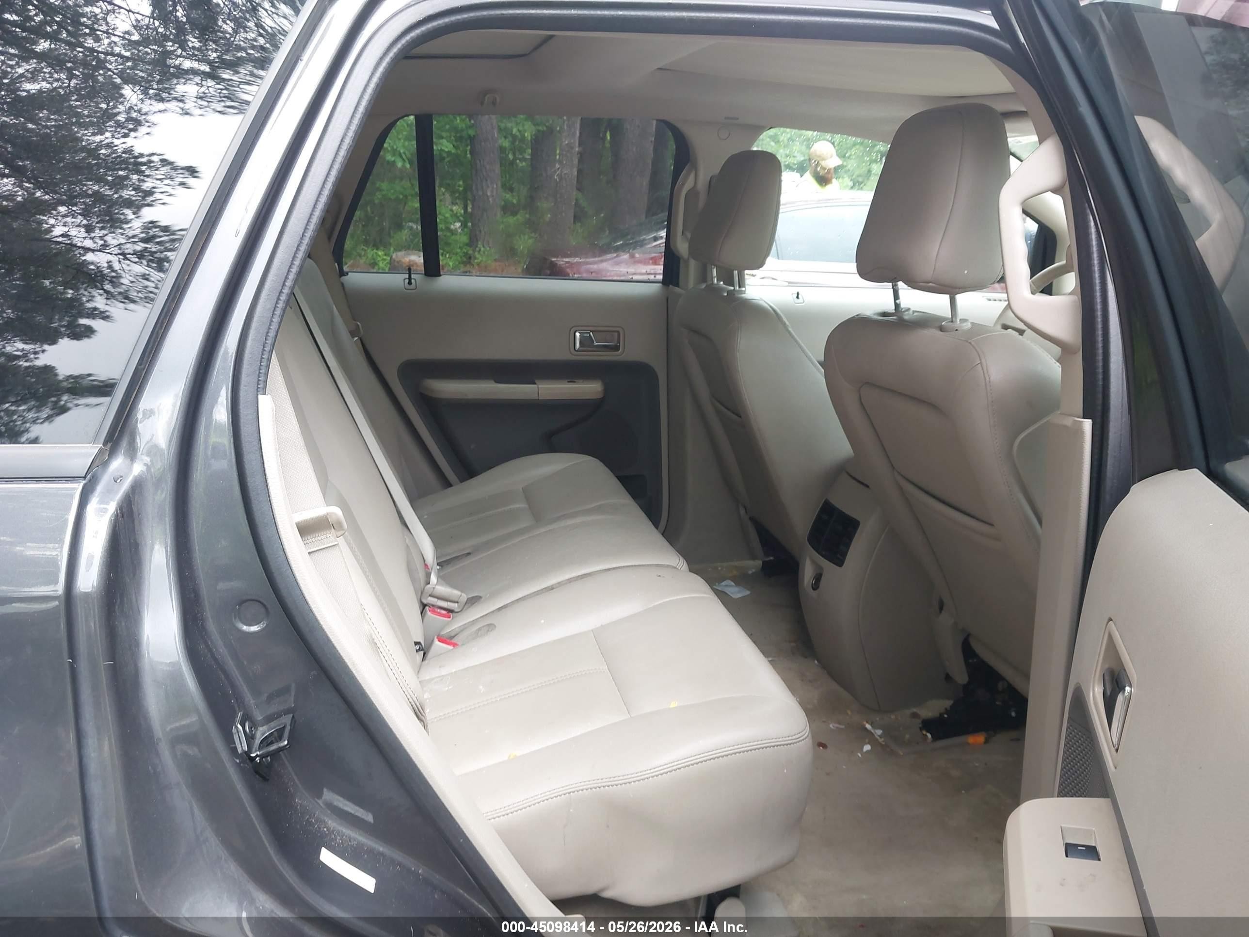 2007 Ford Edge Sel Plus Gray vin: 2FMDK39C37BB12144