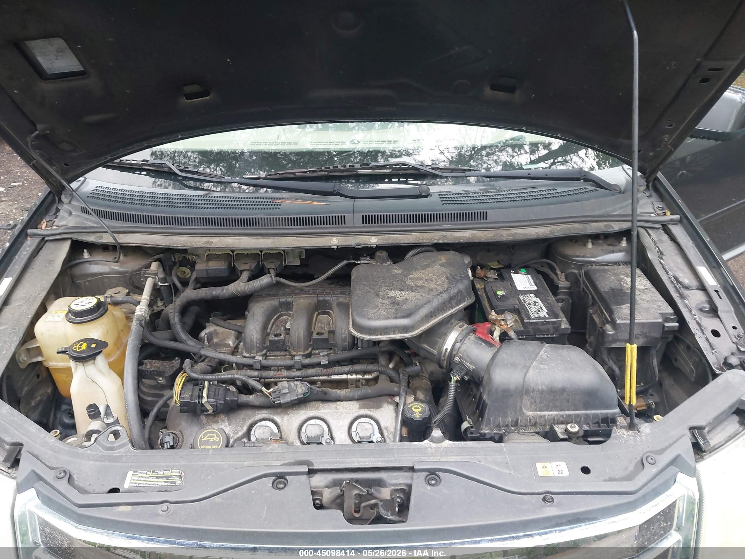 2007 Ford Edge Sel Plus Gray vin: 2FMDK39C37BB12144