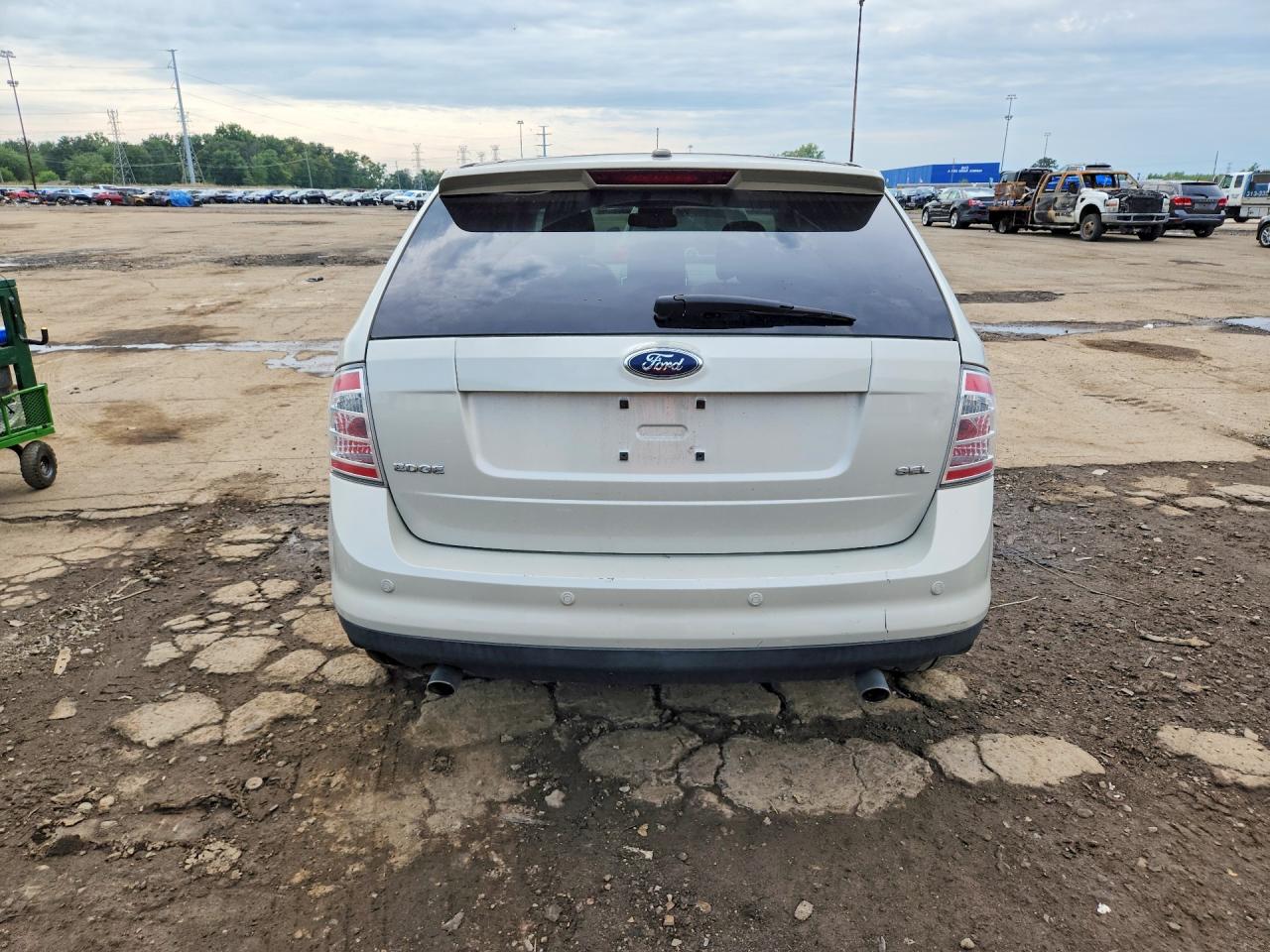 2007 Ford Edge Sel Plus Бежевый vin: 2FMDK39C37BB49761