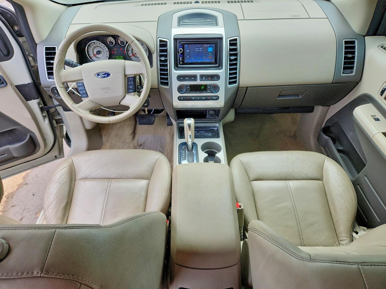2007 Ford Edge Sel Plus Бежевый vin: 2FMDK39C37BB49761