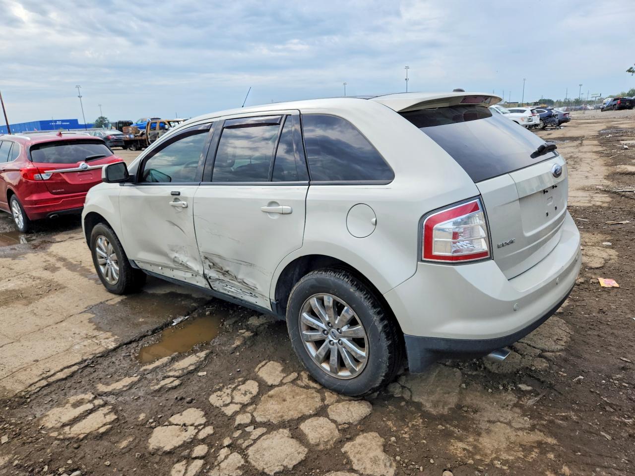 2007 Ford Edge Sel Plus Бежевый vin: 2FMDK39C37BB49761