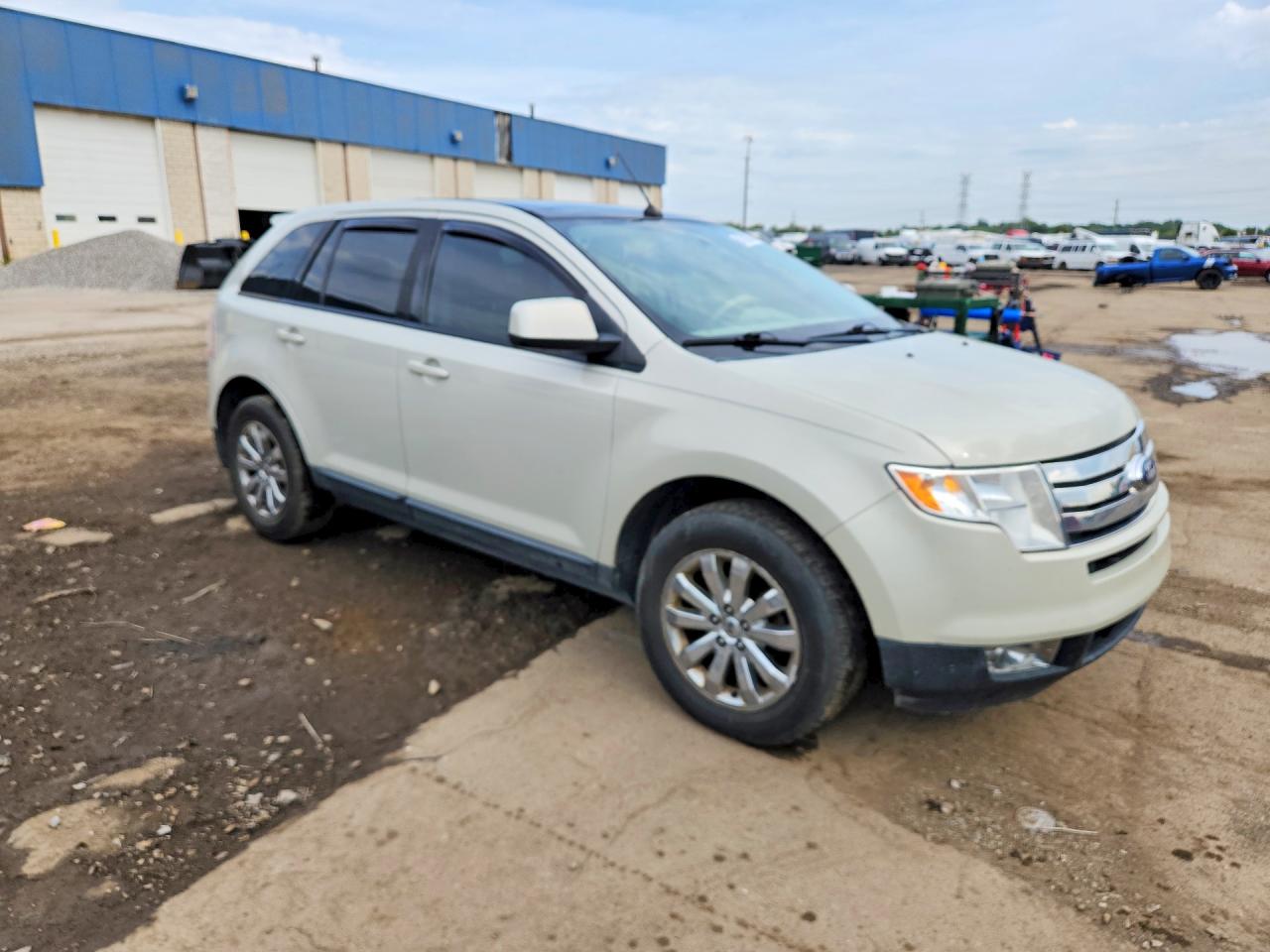 2007 Ford Edge Sel Plus Бежевый vin: 2FMDK39C37BB49761