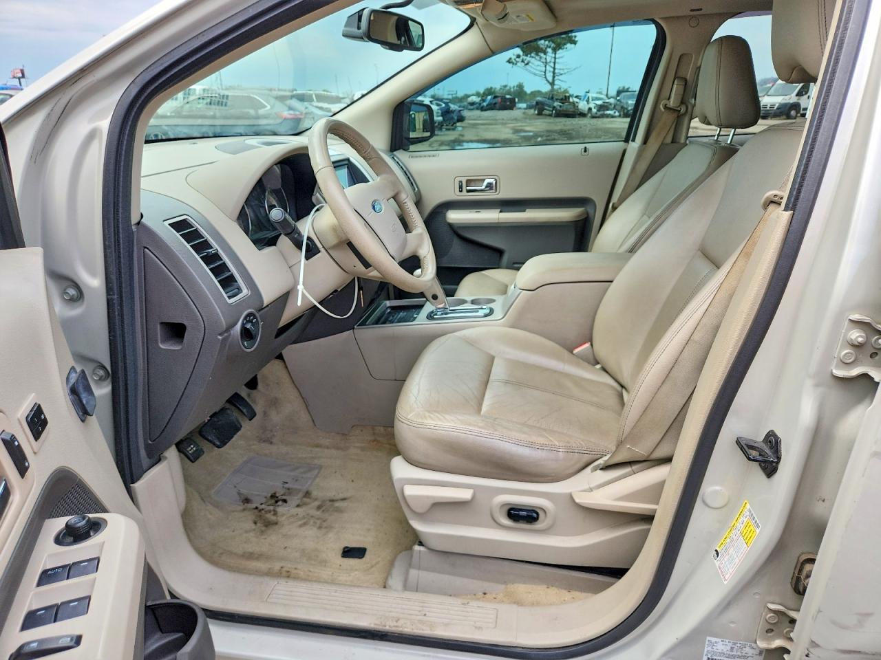 2007 Ford Edge Sel Plus Бежевый vin: 2FMDK39C37BB49761