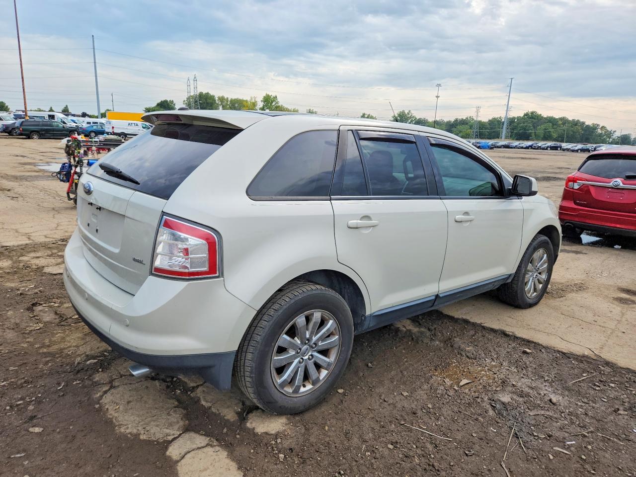 2007 Ford Edge Sel Plus Бежевый vin: 2FMDK39C37BB49761