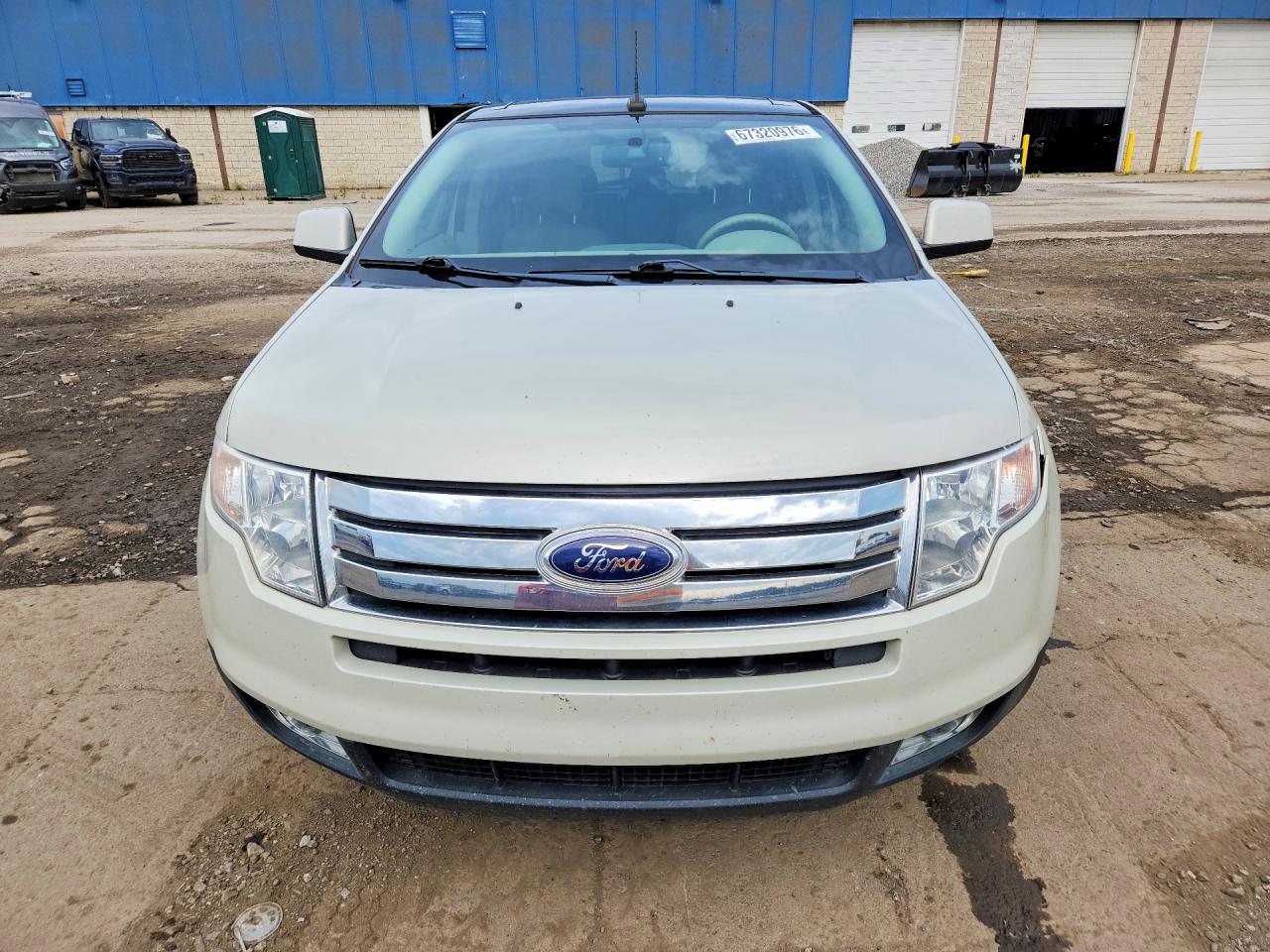 2007 Ford Edge Sel Plus Бежевый vin: 2FMDK39C37BB49761