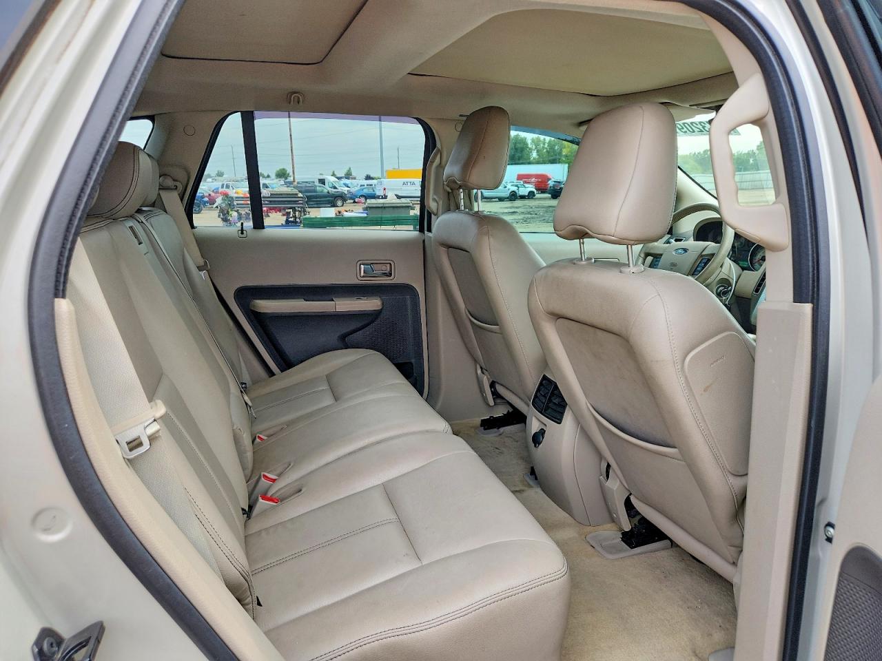 2007 Ford Edge Sel Plus Бежевый vin: 2FMDK39C37BB49761