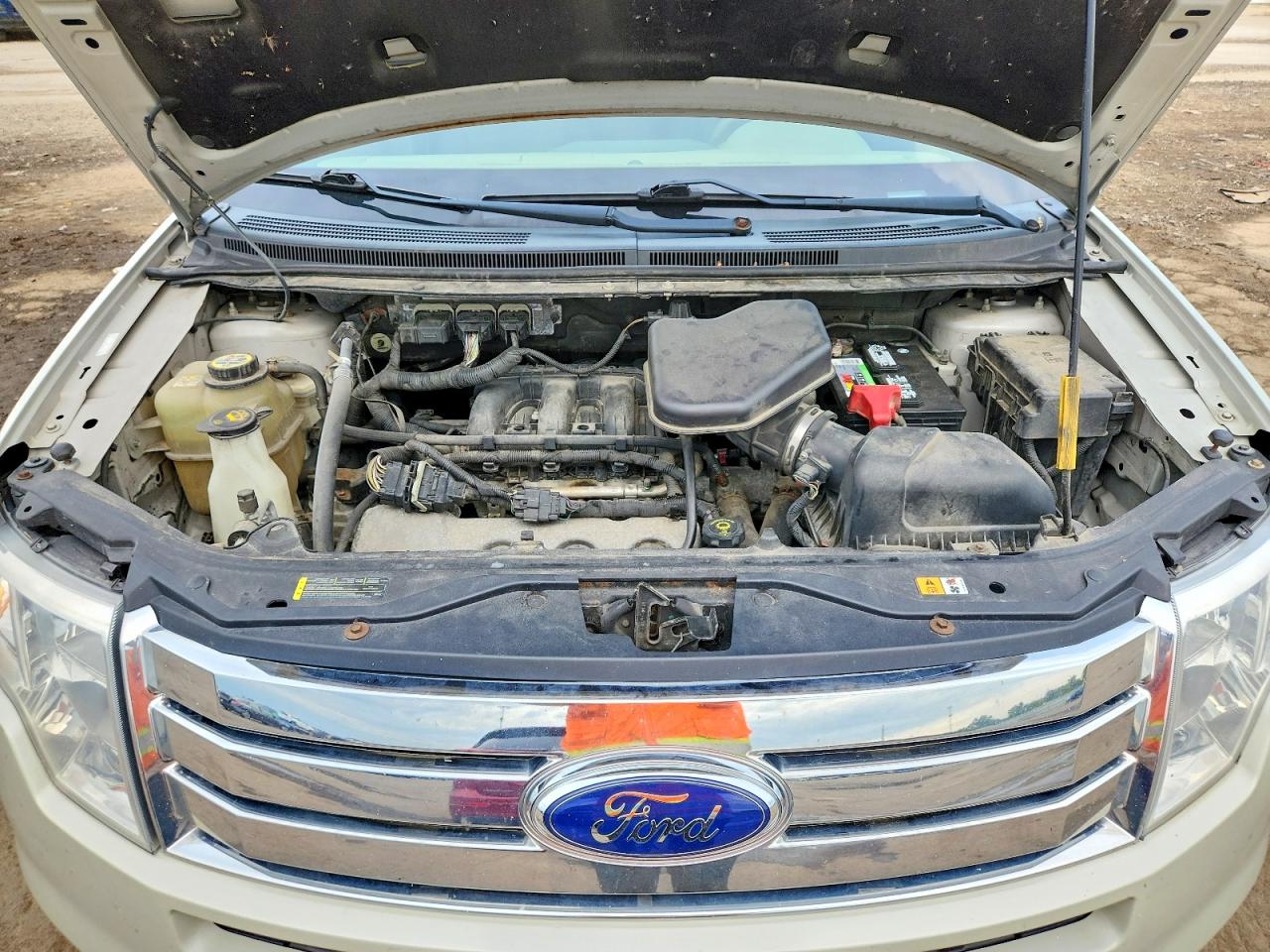 2007 Ford Edge Sel Plus Бежевый vin: 2FMDK39C37BB49761