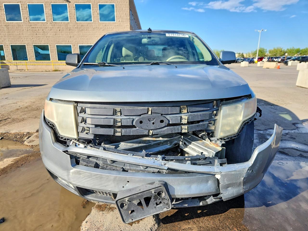 2007 Ford Edge Sel Plus Silver vin: 2FMDK39C37BB59514