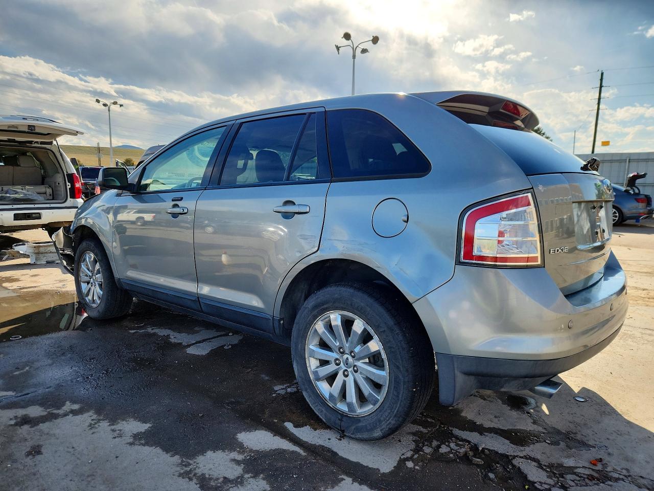 2007 Ford Edge Sel Plus Silver vin: 2FMDK39C37BB59514