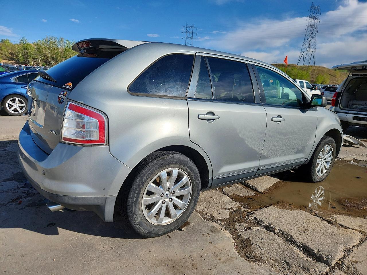 2007 Ford Edge Sel Plus Silver vin: 2FMDK39C37BB59514