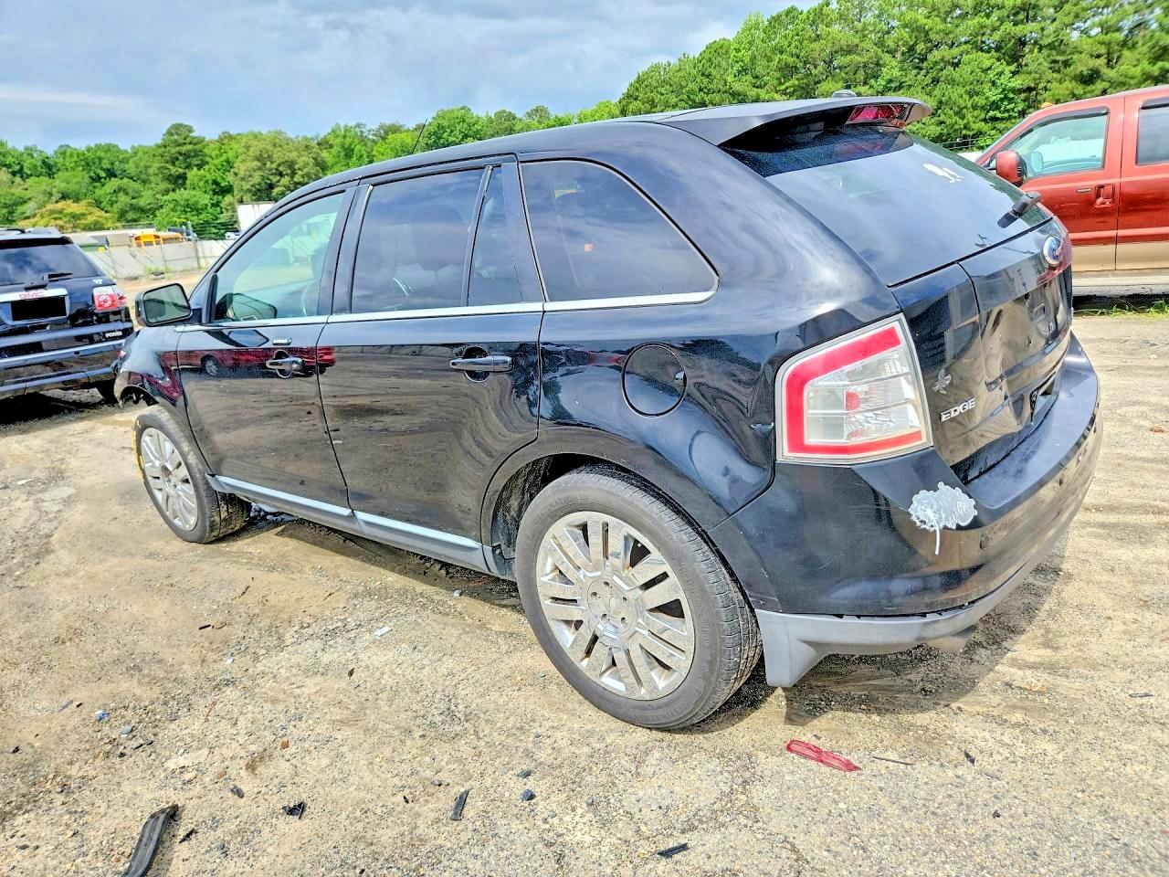 2008 Ford Edge Limited Black vin: 2FMDK39C38BA93855