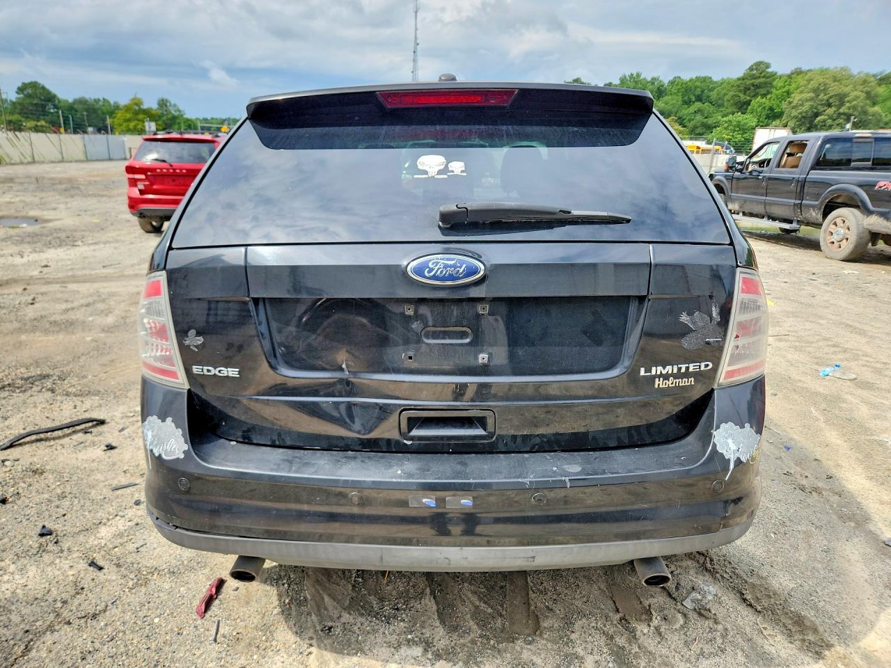 2008 Ford Edge Limited Black vin: 2FMDK39C38BA93855