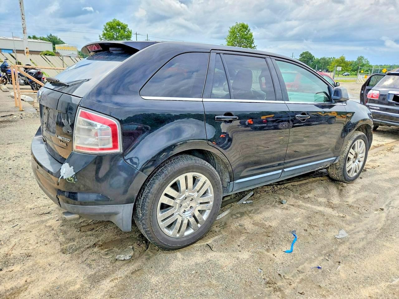 2008 Ford Edge Limited Black vin: 2FMDK39C38BA93855