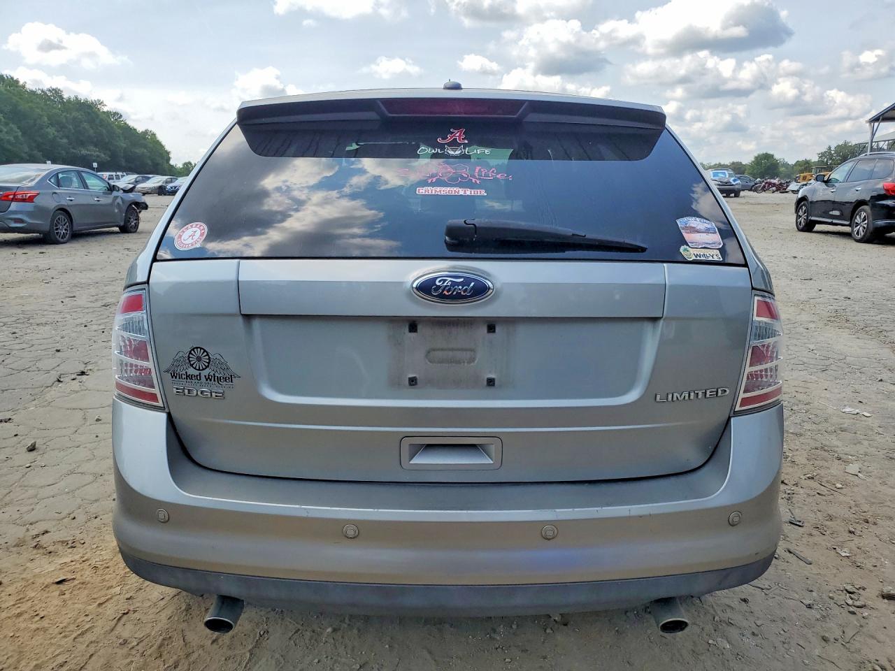 2008 Ford Edge Limited Silver vin: 2FMDK39C38BB16342