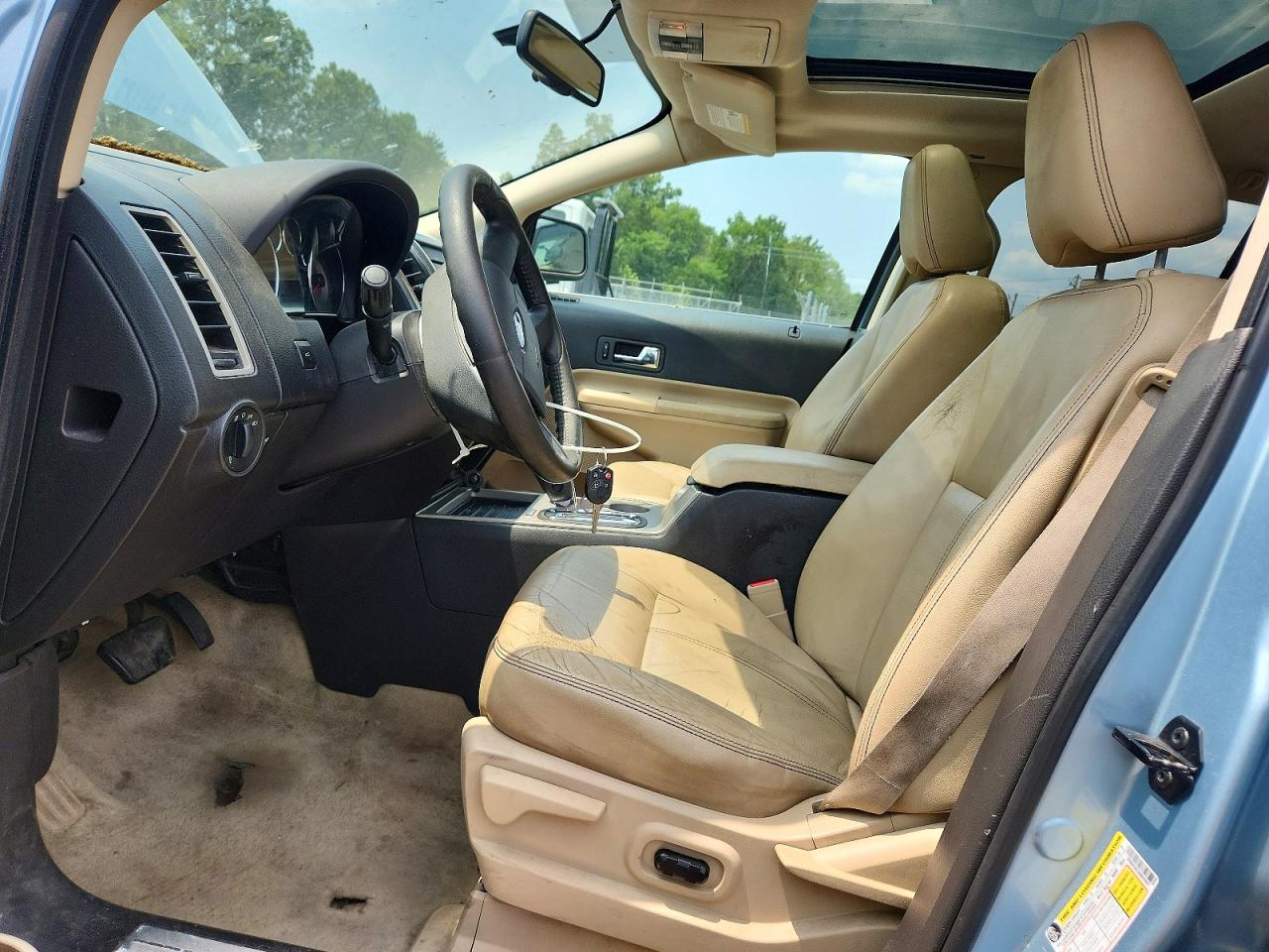 2008 Ford Edge Limited Blue vin: 2FMDK39C38BB46697