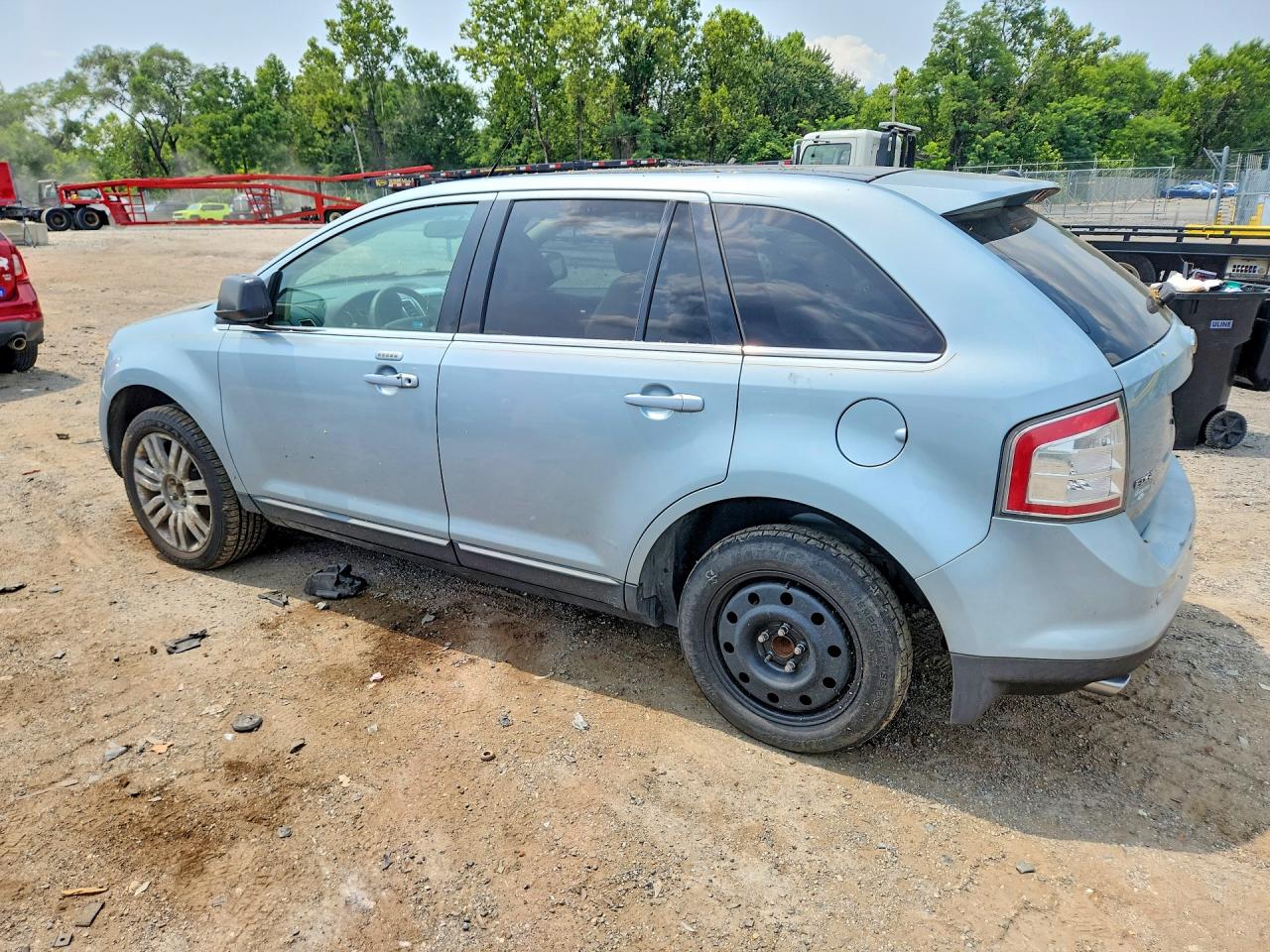 2008 Ford Edge Limited Blue vin: 2FMDK39C38BB46697