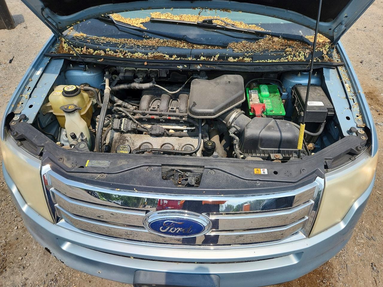 2008 Ford Edge Limited Blue vin: 2FMDK39C38BB46697