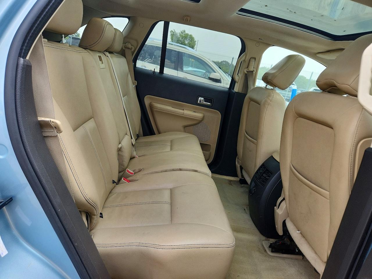 2008 Ford Edge Limited Blue vin: 2FMDK39C38BB46697