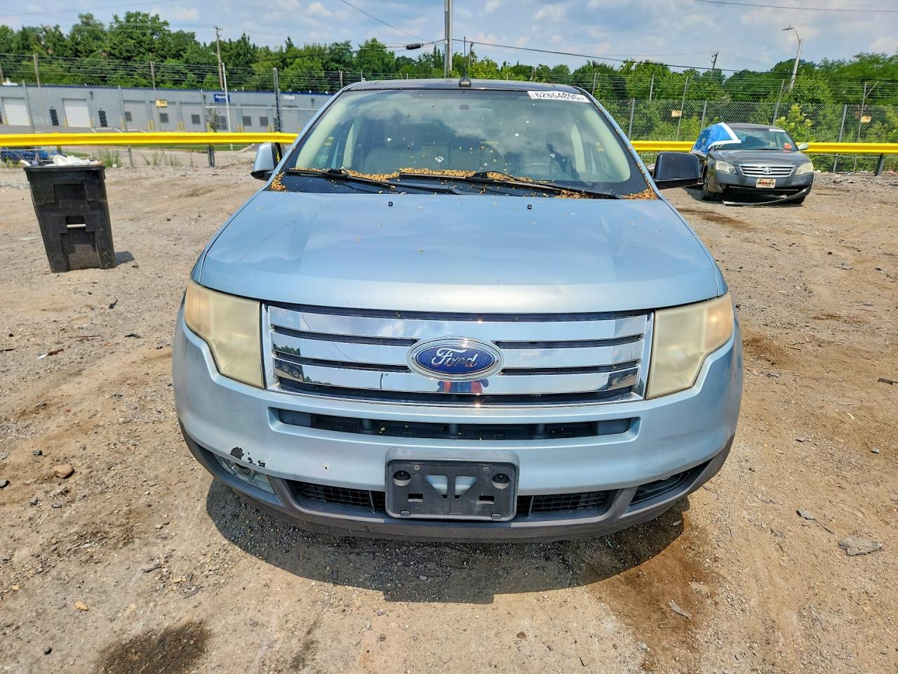2008 Ford Edge Limited Blue vin: 2FMDK39C38BB46697