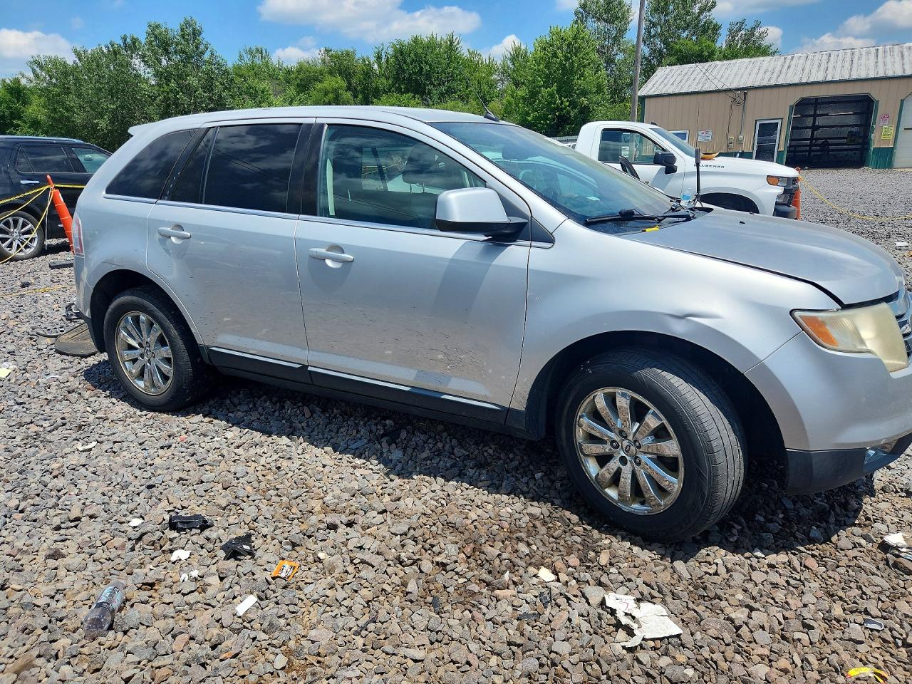 2009 Ford Edge Silver vin: 2FMDK39C39BA41059