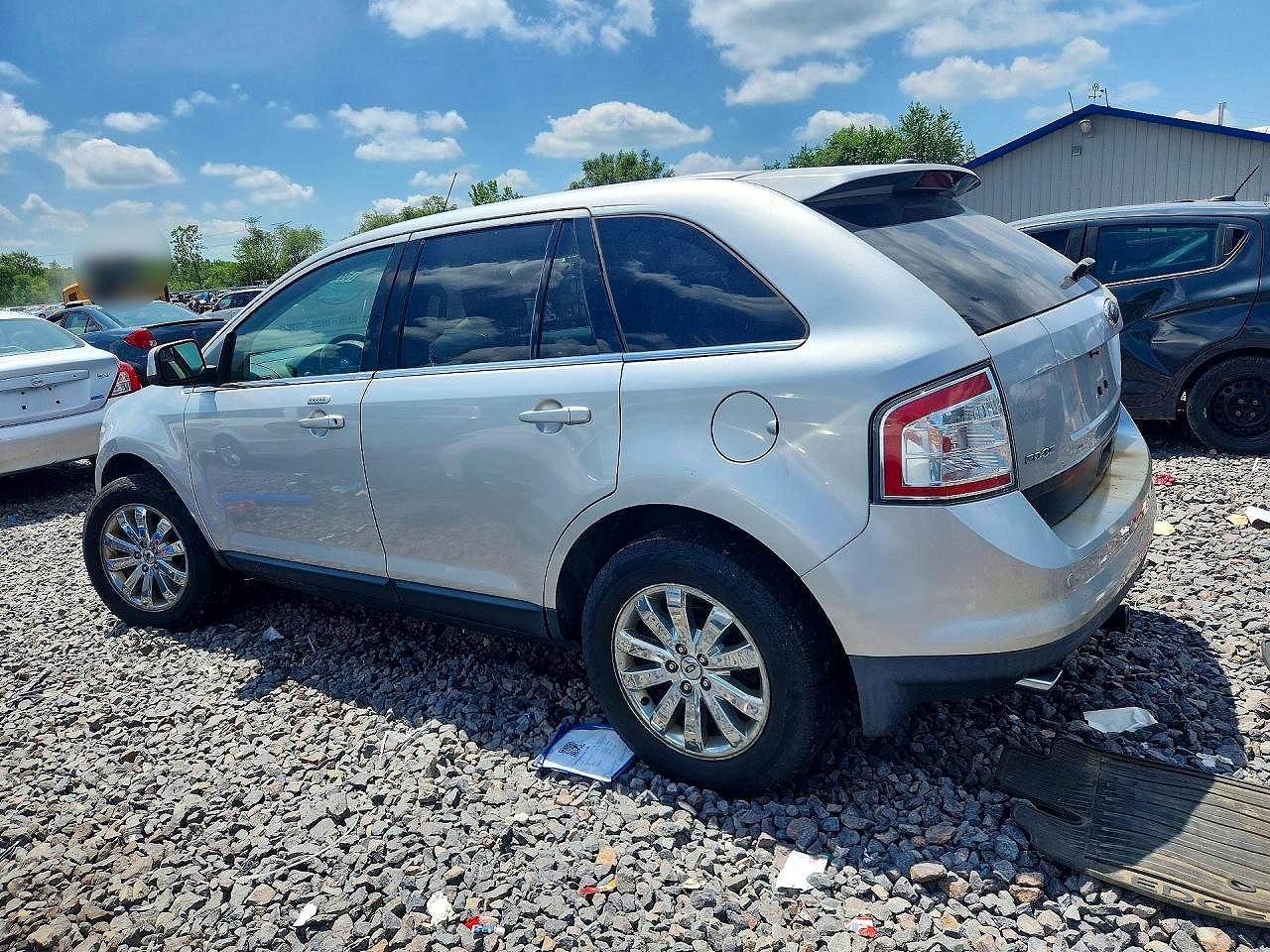 2009 Ford Edge Silver vin: 2FMDK39C39BA41059