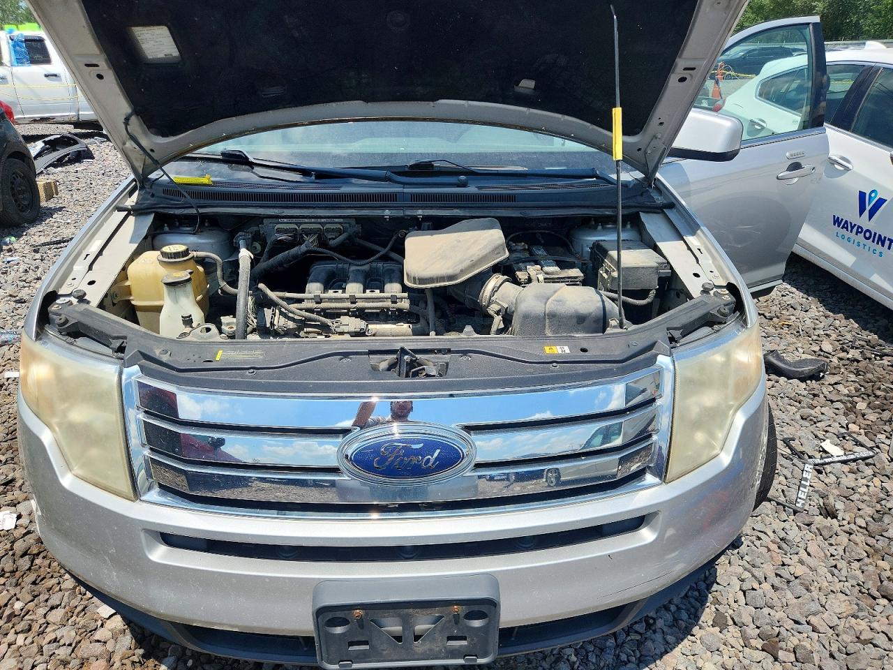 2009 Ford Edge Silver vin: 2FMDK39C39BA41059