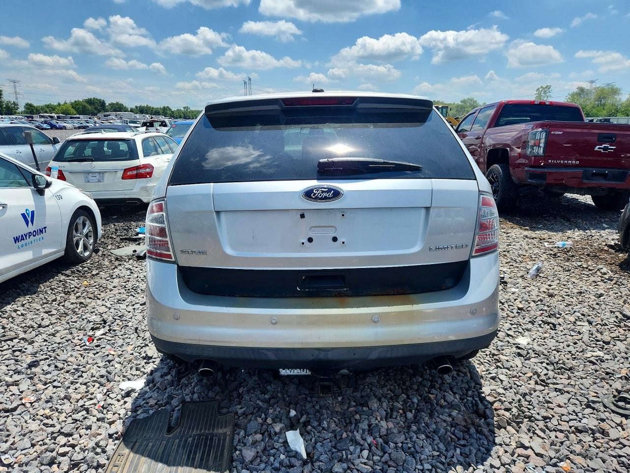2009 Ford Edge Silver vin: 2FMDK39C39BA41059