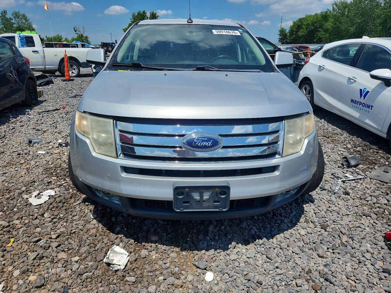 2009 Ford Edge Silver vin: 2FMDK39C39BA41059