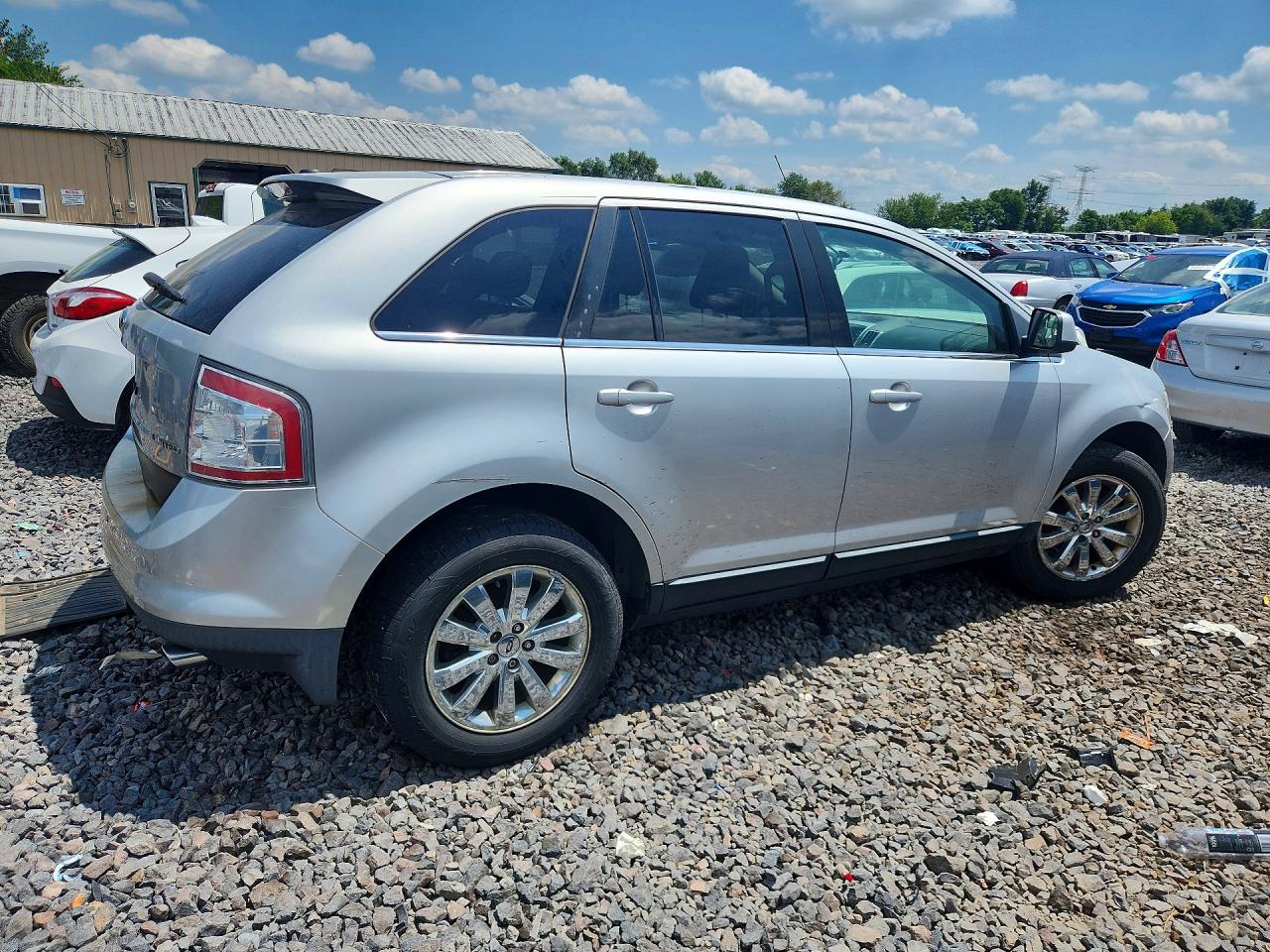 2009 Ford Edge Silver vin: 2FMDK39C39BA41059