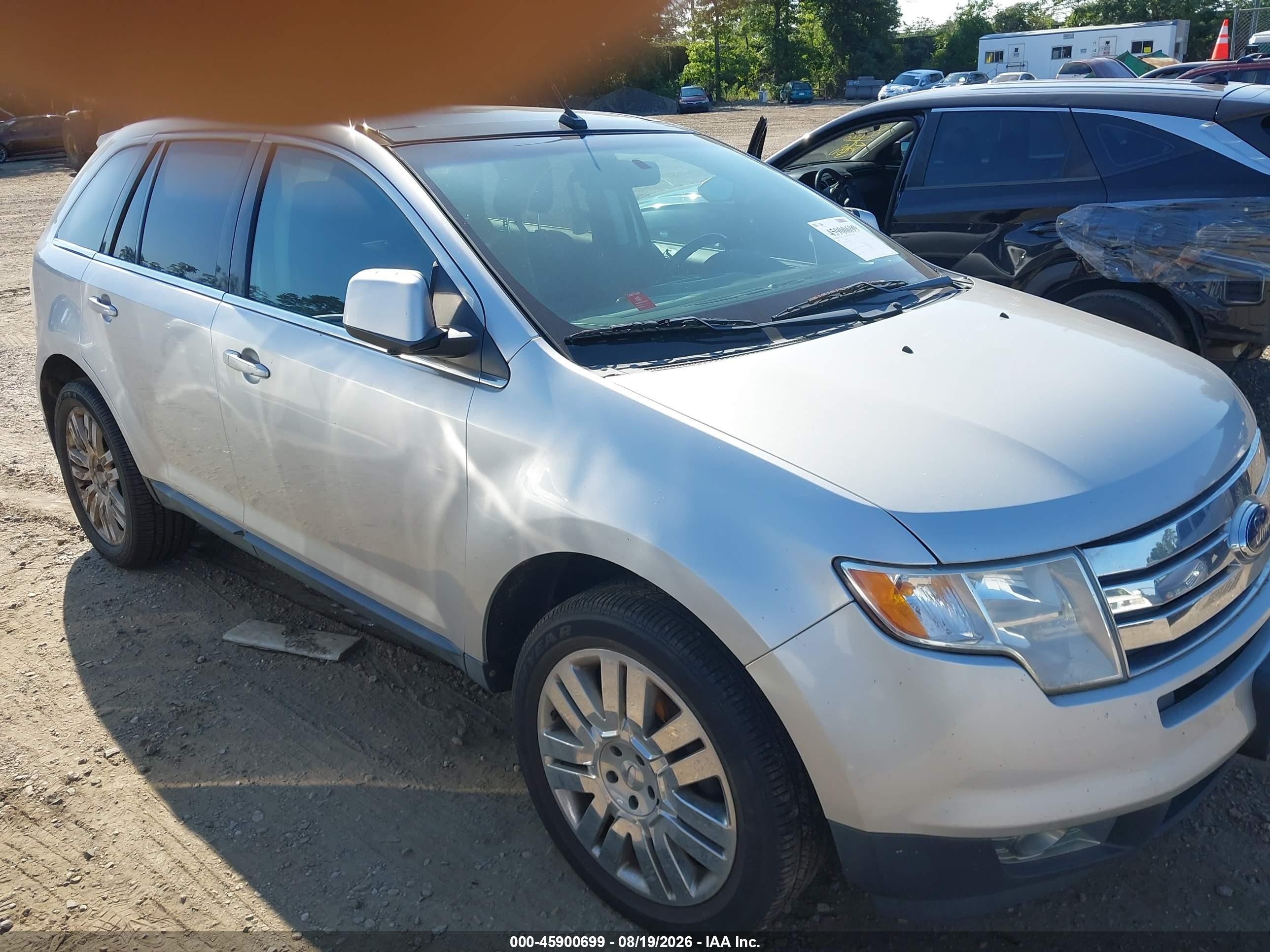 2009 Ford Edge Limited Серебряный vin: 2FMDK39C39BA76734