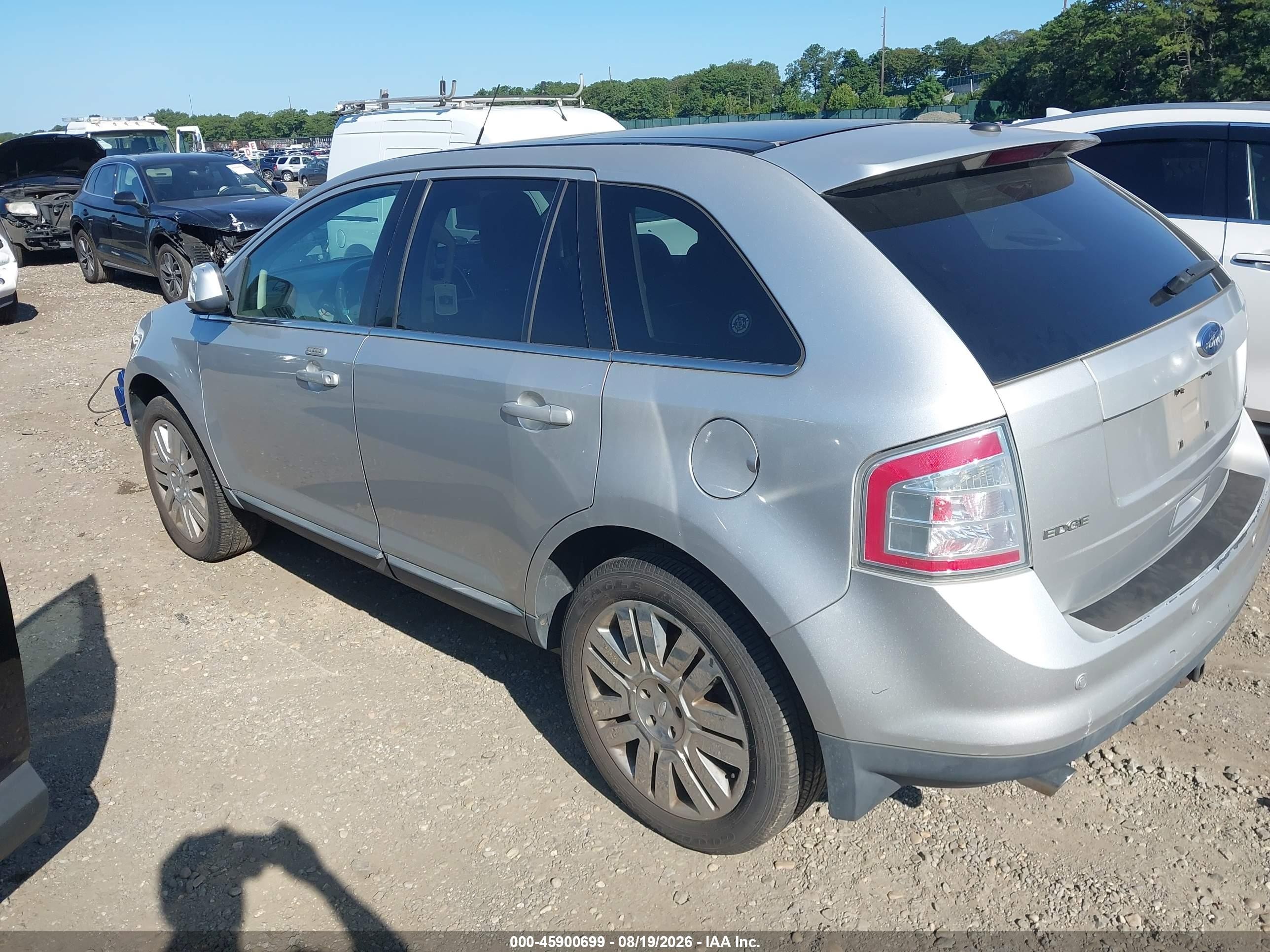 2009 Ford Edge Limited Серебряный vin: 2FMDK39C39BA76734