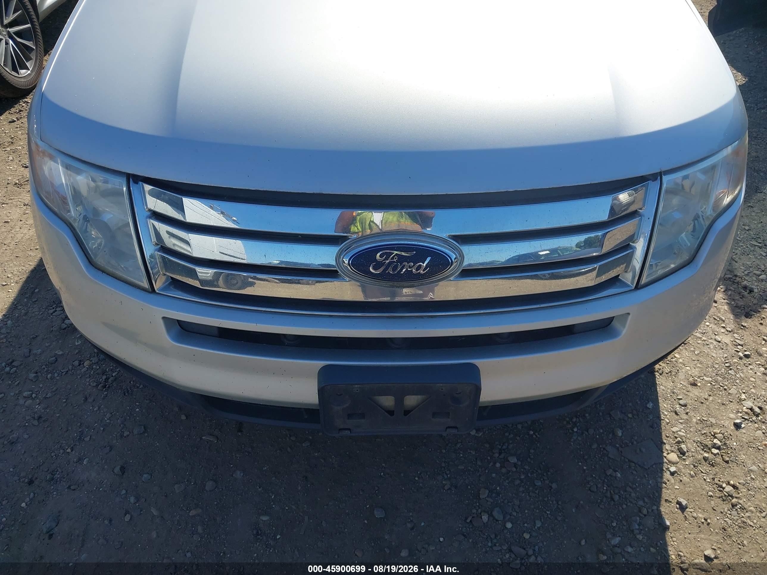 2009 Ford Edge Limited Серебряный vin: 2FMDK39C39BA76734