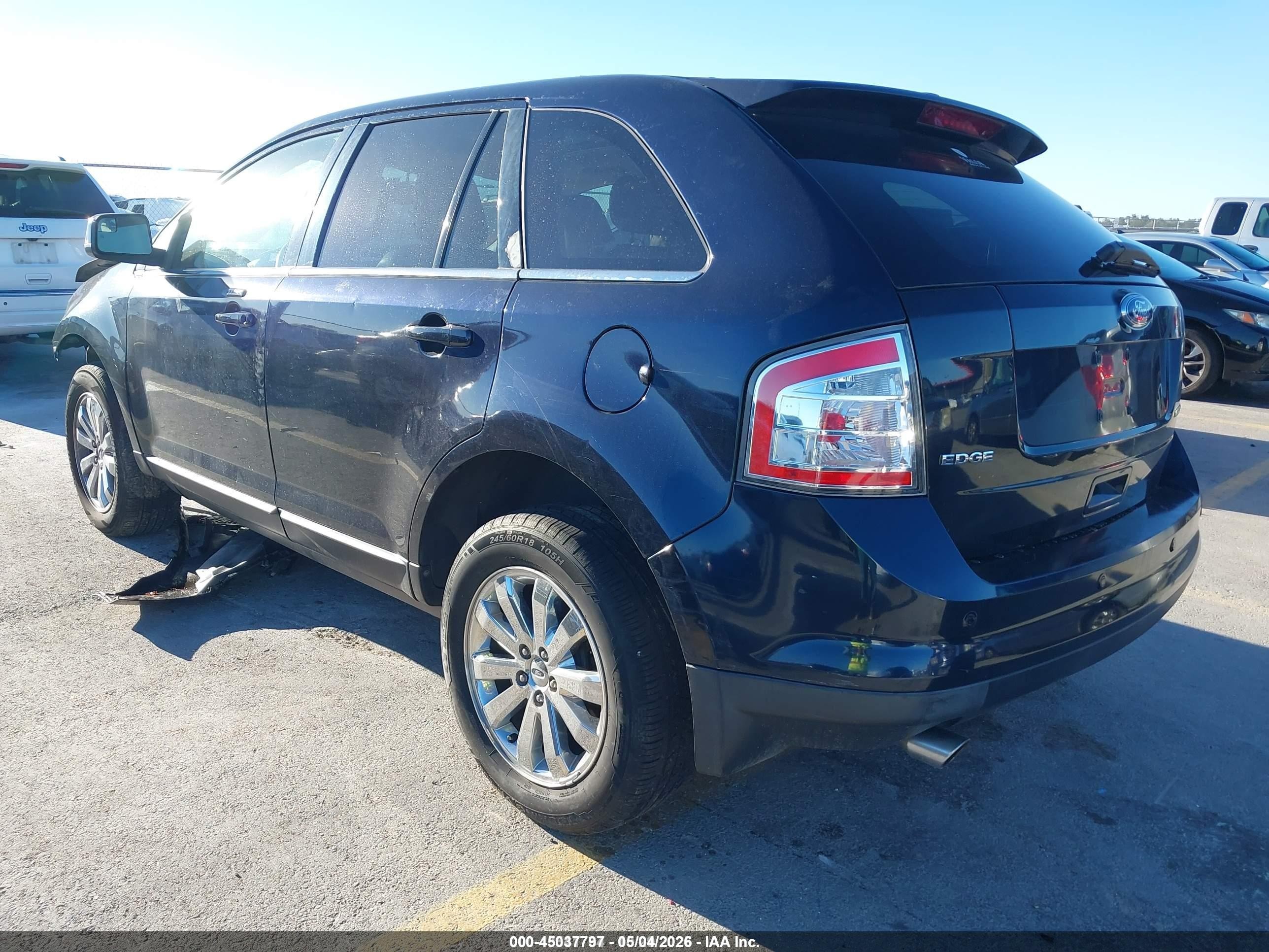 2009 Ford Edge Limited Dark Blue vin: 2FMDK39C39BA99012