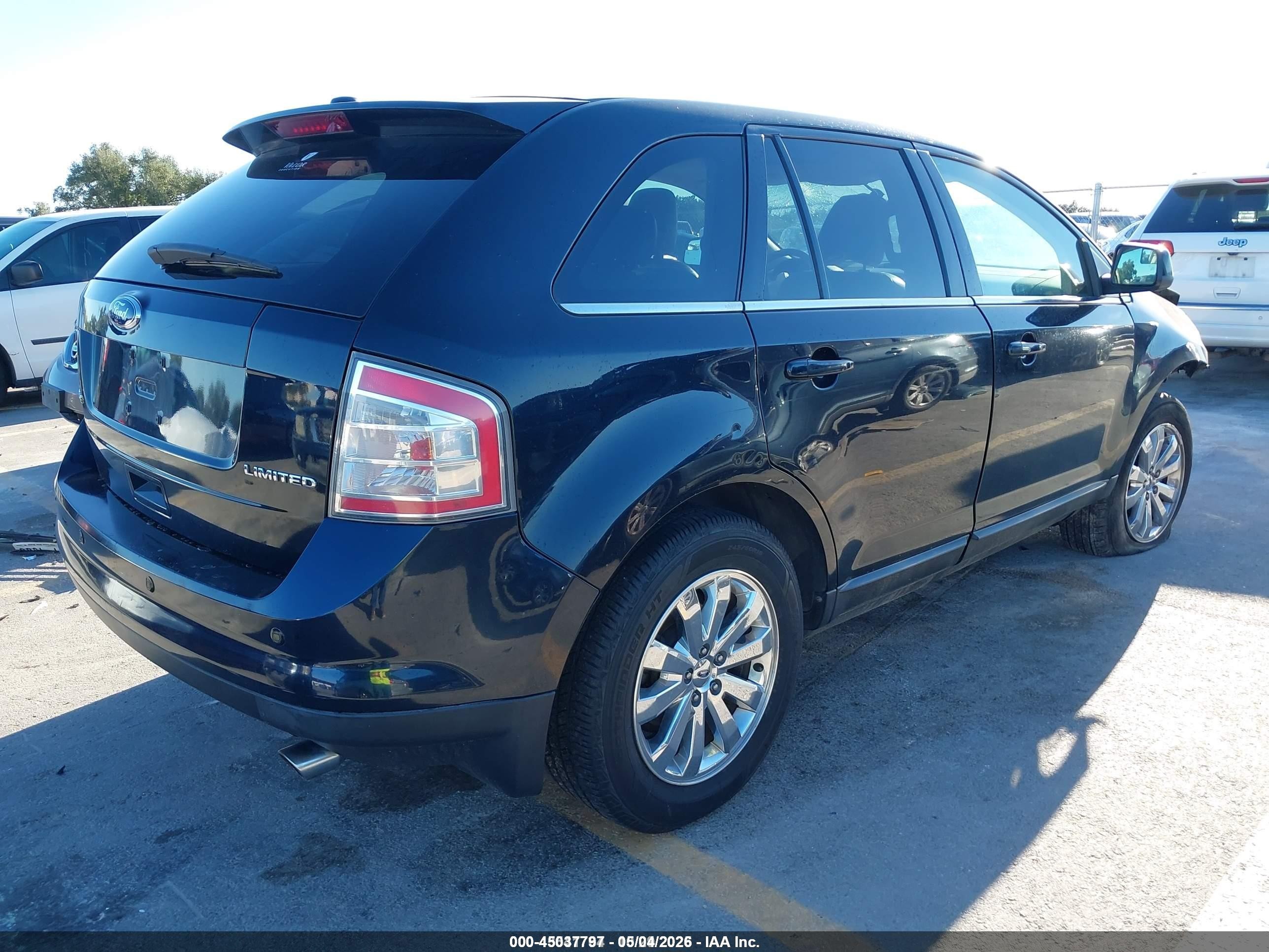 2009 Ford Edge Limited Dark Blue vin: 2FMDK39C39BA99012