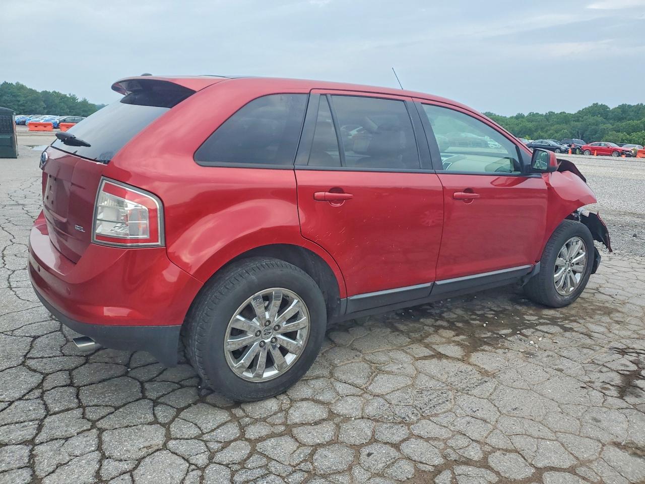 2007 Ford Edge Sel Plus Red vin: 2FMDK39C47BB29955