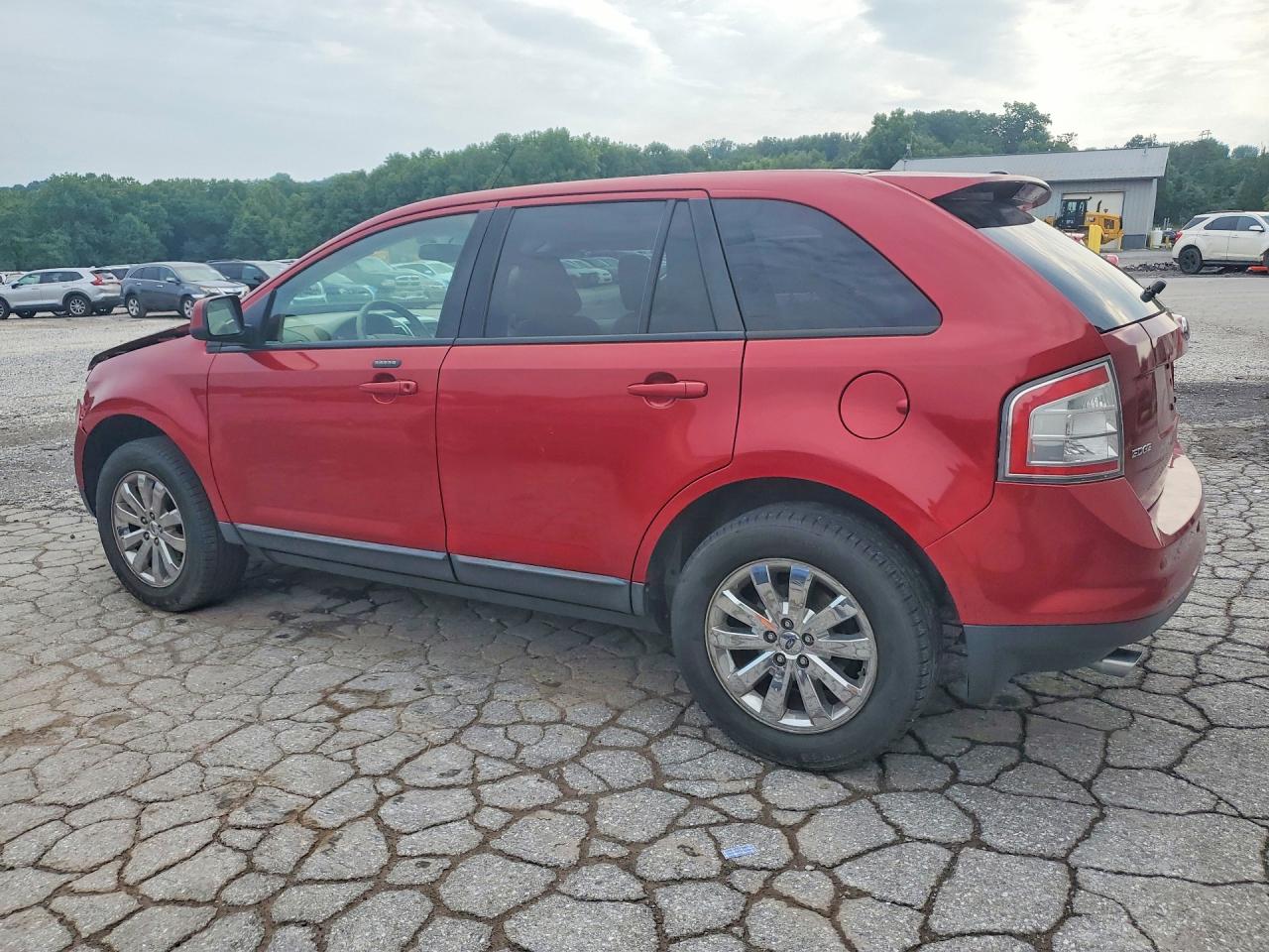 2007 Ford Edge Sel Plus Red vin: 2FMDK39C47BB29955