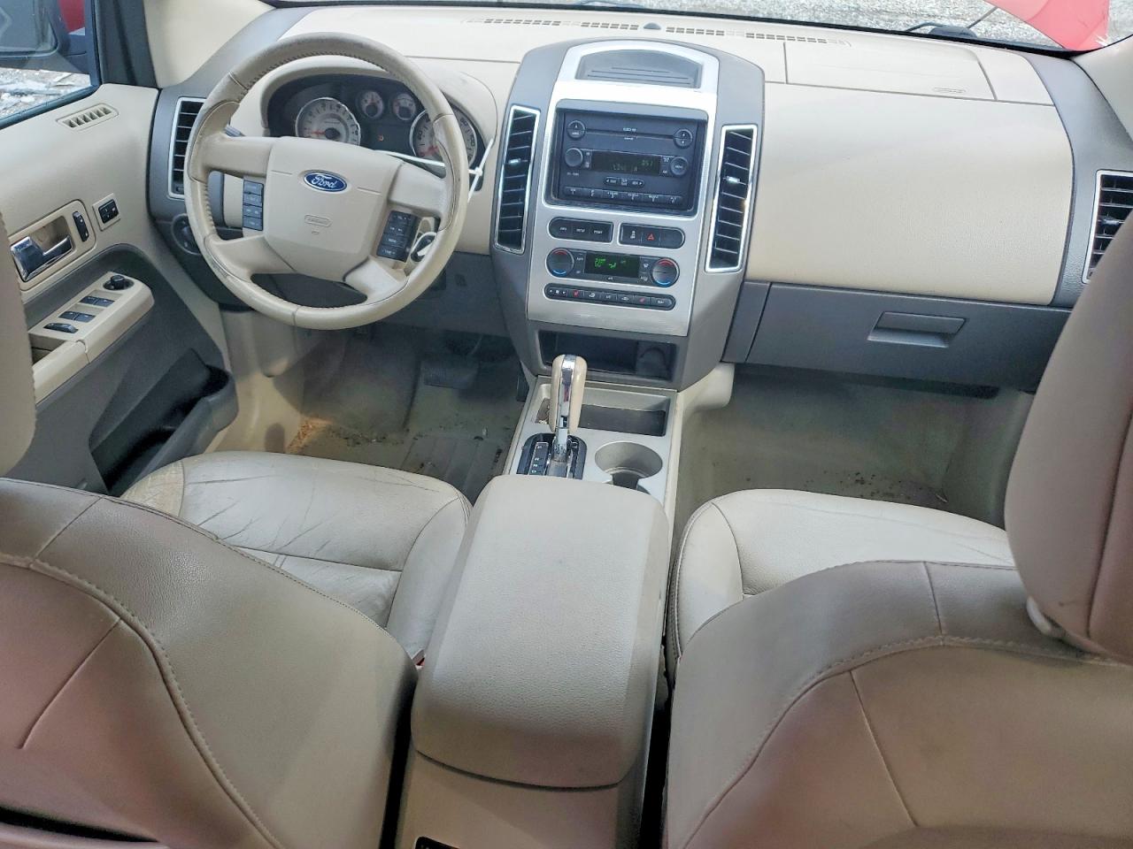 2007 Ford Edge Sel Plus Red vin: 2FMDK39C47BB29955