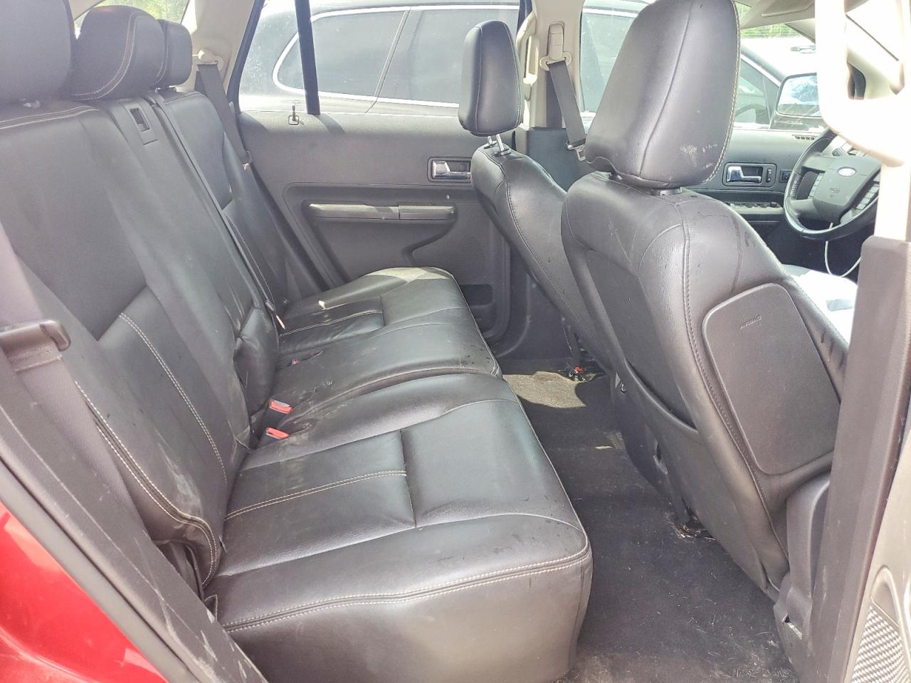 2008 Ford Edge Limited Burgundy vin: 2FMDK39C48BA13138
