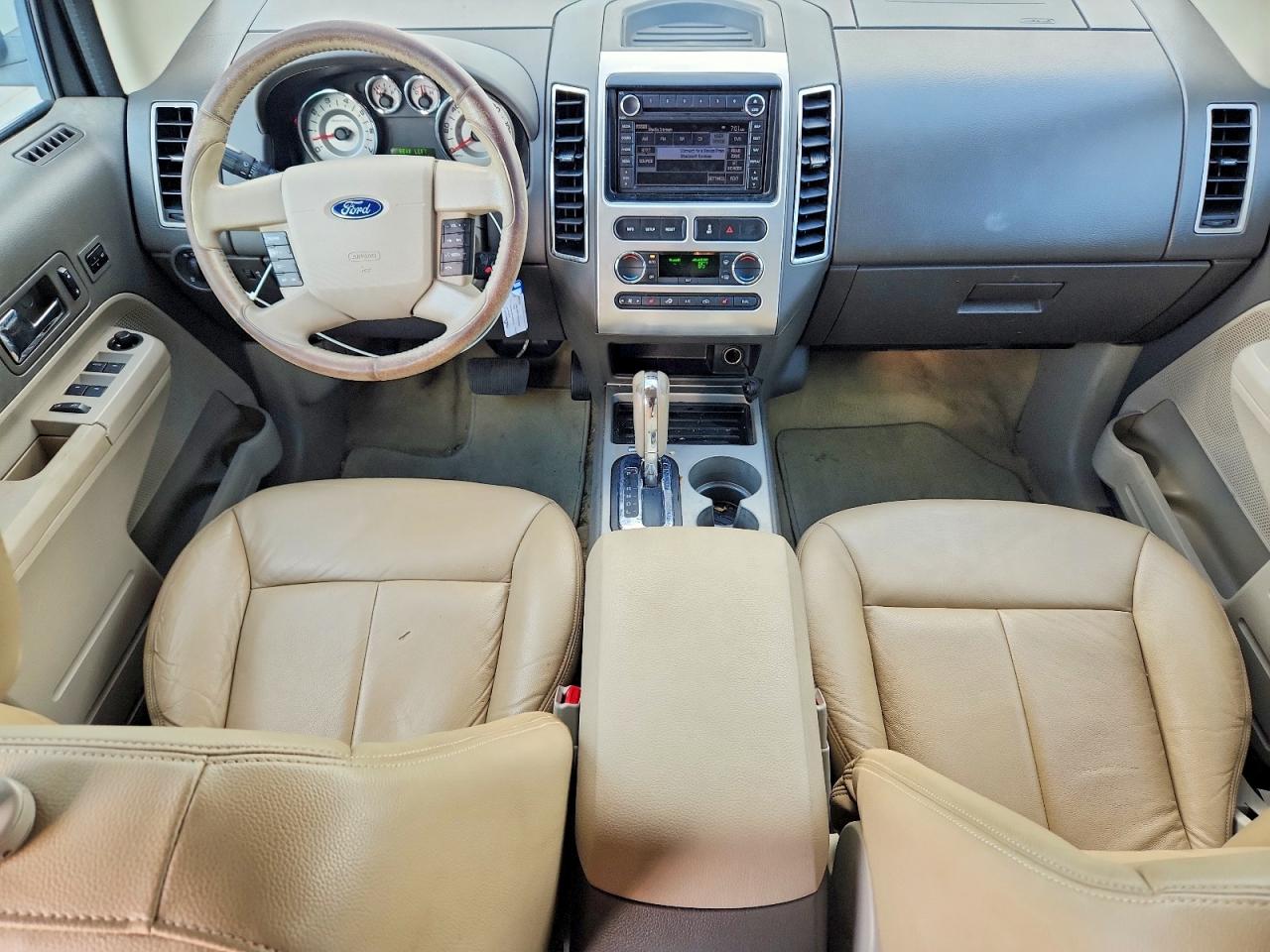 2008 Ford Edge Limited White vin: 2FMDK39C48BA22261