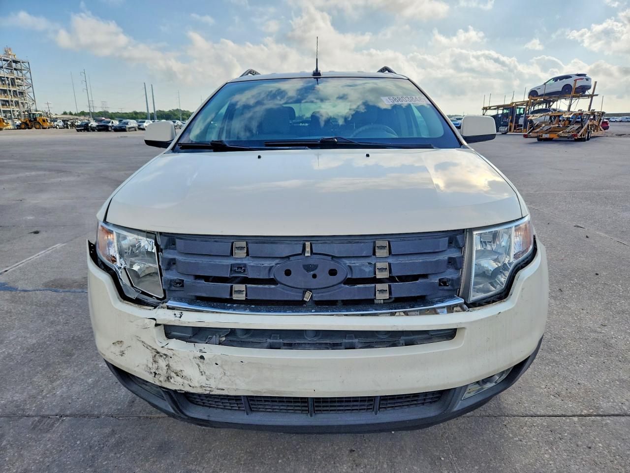 2008 Ford Edge Limited White vin: 2FMDK39C48BA22261
