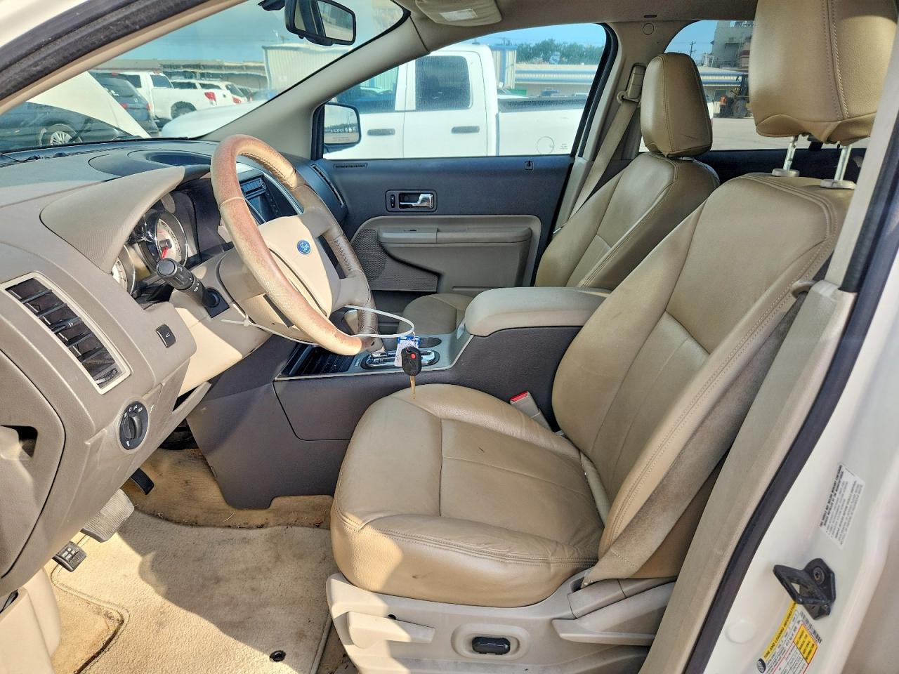 2008 Ford Edge Limited White vin: 2FMDK39C48BA22261