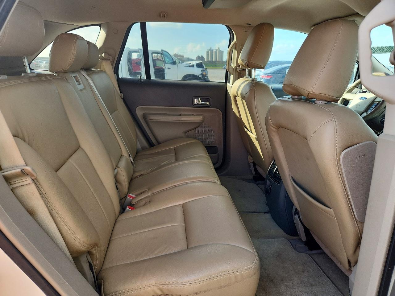 2008 Ford Edge Limited White vin: 2FMDK39C48BA22261