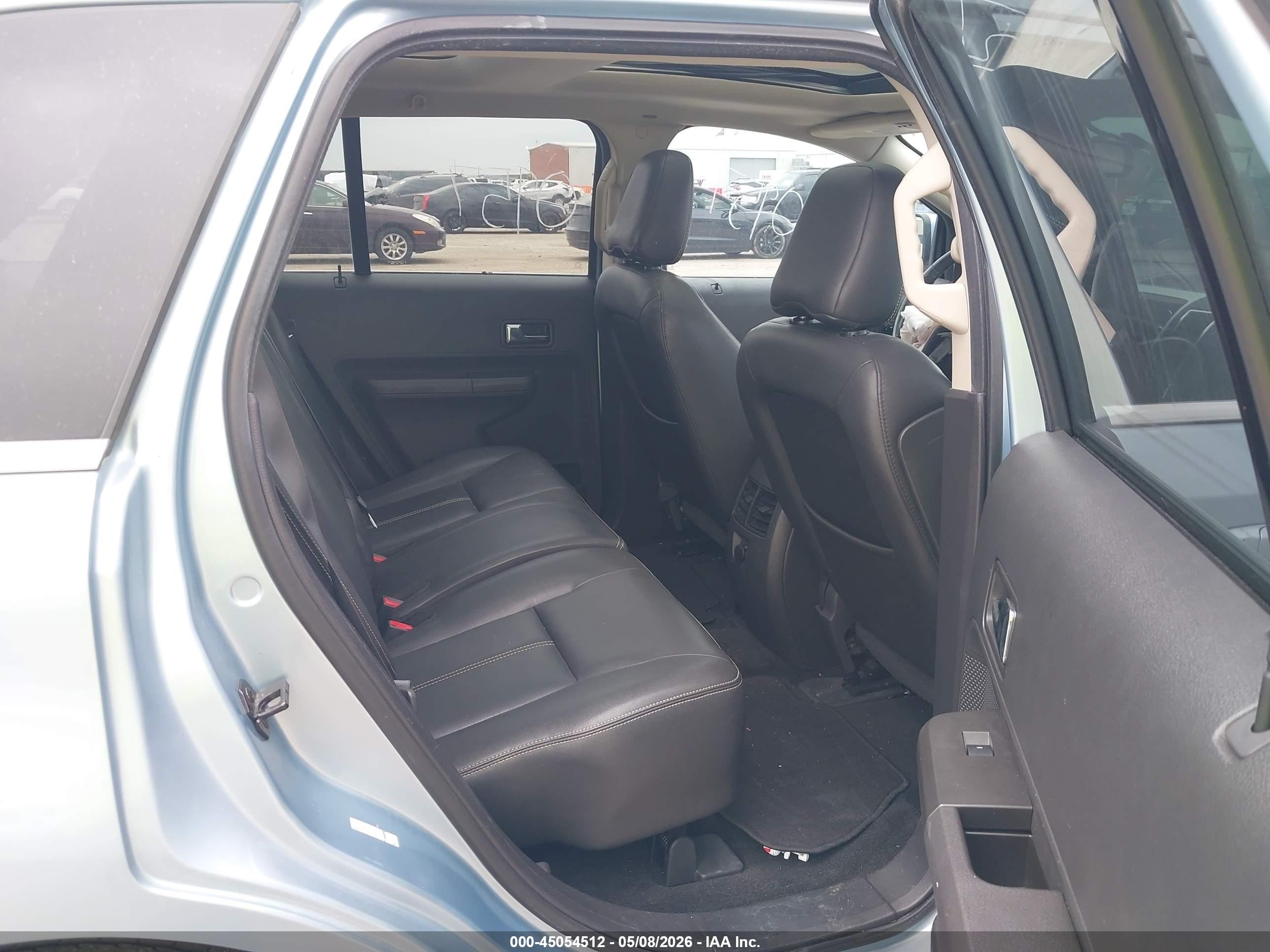 2008 Ford Edge Limited Blue vin: 2FMDK39C48BA24527
