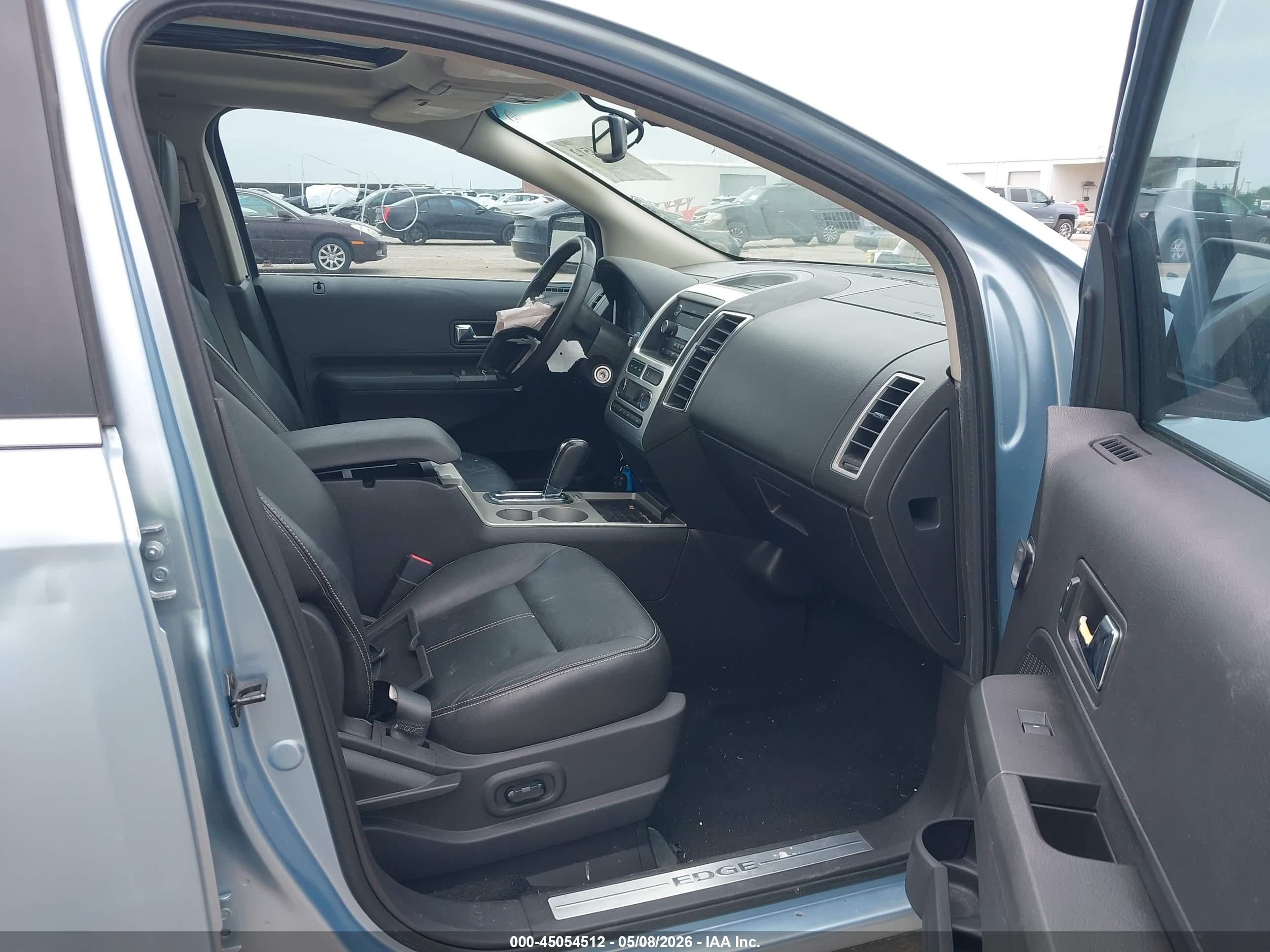 2008 Ford Edge Limited Blue vin: 2FMDK39C48BA24527