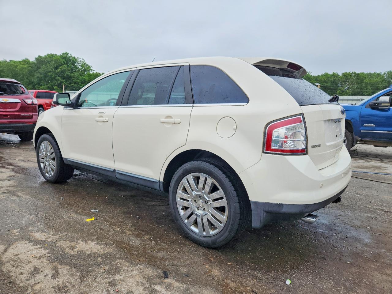 2008 Ford Edge Limited White vin: 2FMDK39C48BA37259