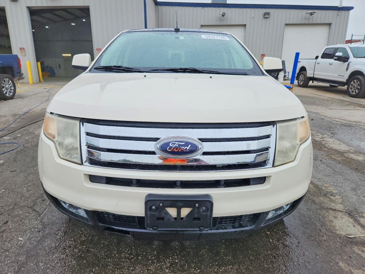 2008 Ford Edge Limited White vin: 2FMDK39C48BA37259