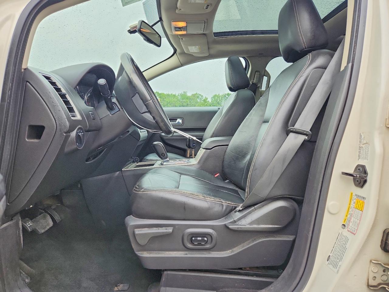 2008 Ford Edge Limited White vin: 2FMDK39C48BA37259